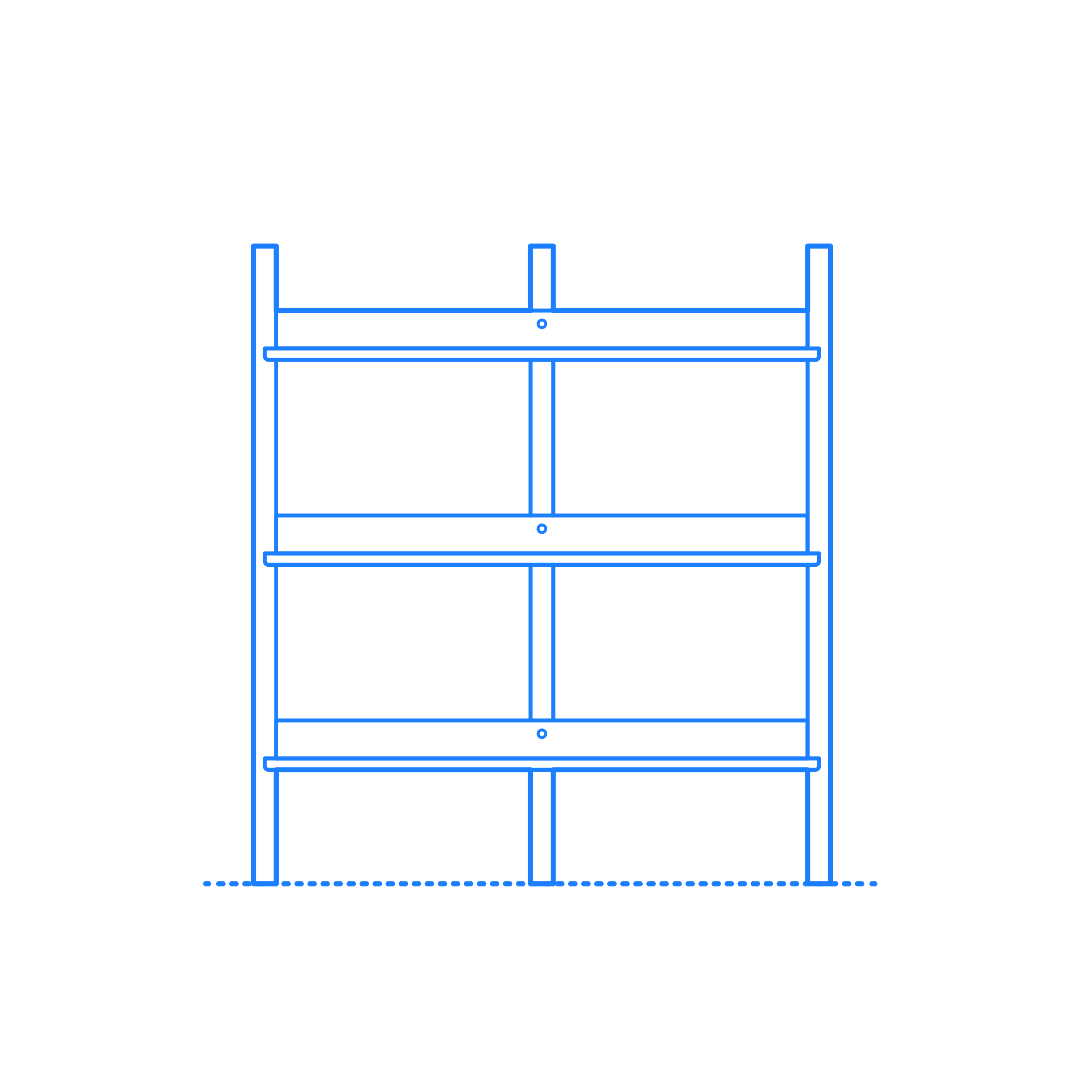 Furniture Bookcases Browser Bookcase Low Outline Drawing Svg Vector Free Vectors